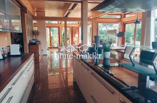 Villa kaufen in 14612 Falkensee, Lichtdurchflutete, energieeffiziente Villa aus Holz, Glas und Stein