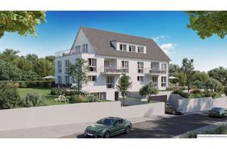 Wohnung kaufen in 74080 Böckingen, Heilbronn - Böckingen : In Aussichtslage 3,5 Zimmer Neubau Wohnung mit Terrasse und Garten