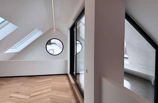 Wohnung mieten in 80638 Neuhausen-Nymphenburg, Hochkarätige Design Dachgeschosswohnung in exquisiter Lage von Nymphenburg