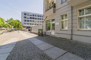 Wohnung kaufen in Guerickestraße, 10587 Charlottenburg, Sofort bezugsfreies Teilgewerbe: Büro, Praxis oder Laden mit Schaufenster und 2 separaten Eingängen,