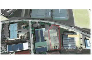 Gewerbeimmobilie mieten in 89188 Merklingen, geteerte Freifläche - direkt an der A 8 Autobahnanschluß