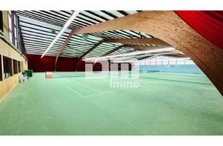 Gewerbeimmobilie kaufen in 34314 Espenau, Imposante Tennishalle/ Komplex mit Gastronomie und Wohneinheit auf großem Grundstück
