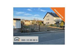 Grundstück zu kaufen in Rieslingstr. 36, 65207 Breckenheim, PROVISIONSFREI! Bauen Sie am Feldrand in WI-Breckenheim Ihre DH-Hälfte - Baugenehmigung liegt vor!