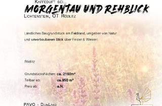 Grundstück zu kaufen in 09350 Lichtenstein, Morgentau mit Rehblick