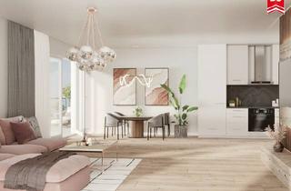 Wohnung kaufen in Kastanienallee 34+36, 74670 Forchtenberg, Mit Video: Innovative 3½-Zimmer-Erdgeschoss-Wohnung für den Erstbezug