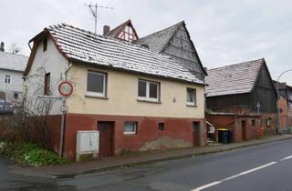Haus kaufen in 63607 Wächtersbach, Aufenau: kleines Wohnhaus mit Nebengebäude für den geschickten Handwerker