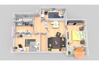 Wohnung mieten in Albert-Schweitzer-Straße 16, 04720 Döbeln, Großzügige 4-Zimmer mit Balkon ***Entscheiden Sie bei der Renovierung mit!!!***