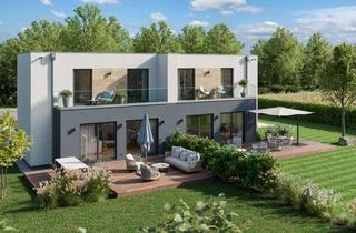 Doppelhaushälfte kaufen in 31655 Stadthagen, Dreifach sparen. Doppelhaushälfte als klimafreundlicher Neubau mit PV - Anlage. Kfw Förderung (100