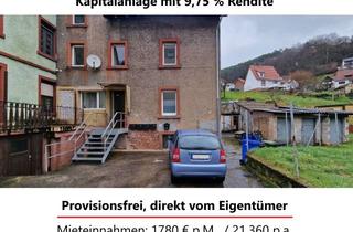 Haus kaufen in Staatsstraße 44, 67468 Neidenfels, 9,75 Rendite - 3 von 4 Einheiten in 4-Familien-Haus in Neidenfels - Provisionsfrei