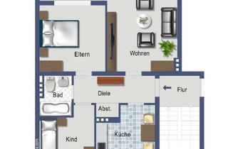 Anlageobjekt in Rat-Deycks-Straße, 51379 Opladen, 3-Zimmer-Wohnung als Kapitalanlage in zentraler Lage