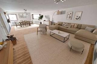 Wohnung kaufen in 76571 Gaggenau, Familienwohntraum 148 m² Wfl. auf einer Ebene - Balkon u. TG-Stellplatz