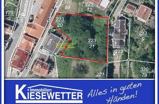 Grundstück zu kaufen in 64646 Heppenheim (Bergstraße), Letztes Baugrundstück in dieser Lage: 1.030 m² in Hanglage im Hambacher Tal in Heppenheim/Bergstraße