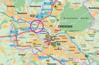 Grundstück zu kaufen in 01139 Dresden, Logistische Top Lage! - Riesiges Grundstück für Gewerbeansiedlung in Dresden - Direkt an der A4!