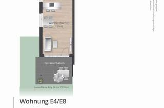 Wohnung kaufen in Bronnwiesenweg 27, 73635 Rudersberg, E8 - Lichtdurchflutete, großzügige 4 Zimmer Wohnung mit Süd-West Balkon im Quartier am Schmidbächle