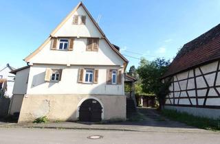 Haus kaufen in Am Haldenholz 12+14, 71334 Waiblingen, Charmantes Ensemble: Wohnhaus+Scheune in sehr guter Lage, hohe steuerl. AfA, zusätzl. Baugrundstück