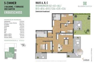 Wohnung kaufen in 72793 Pfullingen, BAUSTELLENBERATUNG 20.04.2024 13 - 14:30 Uhr – 5 Zimmer mit 2 Balkonen, Terrasse und Garten