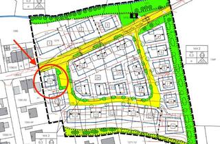 Grundstück zu kaufen in Unterzeller Str. 22, 86316 Friedberg, Baugrundstück für DHH mit 2 Vollgeschossen im neuen Wohngebiet von Friedberg/Wulfertshausen