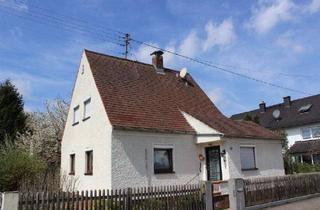 Haus kaufen in 86368 Gersthofen, Handwerker aufgepasst! vermietetes EFH auf großem Grundstück!