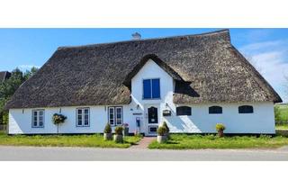 Haus kaufen in 25776 Sankt Annen, -NEUER PREIS- Reetdachkate mit Fernwärme auf großem Grundstück in der Nähe zur Nordsee und Eider