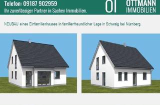 Einfamilienhaus kaufen in 90571 Schwaig bei Nürnberg, NEUBAU eines modernen Einfamilienhauses direkt in Schwaig