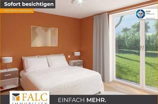 Wohnung kaufen in 86447 Aindling, Charmante Erdgeschosswohnung mit Gartenanteil - Erstbezug!