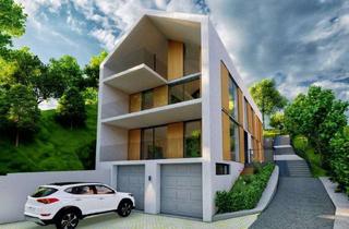 Grundstück zu kaufen in Am Bronnenberg, 71229 Leonberg, genehmigtes Baugrundstück für ein 2 FH mit 2 Garagen, Balkone und Terrasse