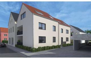 Wohnung kaufen in 76307 Karlsbad, Neubau: Hier entstehen in der Ortsmitte zwei Wohnungen und ein Einfamilienhaus