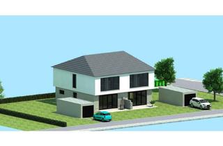 Doppelhaushälfte kaufen in Am Holzboden, 09405 Gornau/Erzgebirge, KfW40 Doppelhaus mit Wärmepumpe und Photovoltaik in Gornau