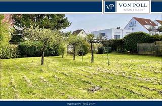 Grundstück zu kaufen in 61381 Friedrichsdorf, VON POLL - FRIEDRICHSDORF: Ruhiges Baugrundstück in 2. Reihe - Köppern Ortsmitte