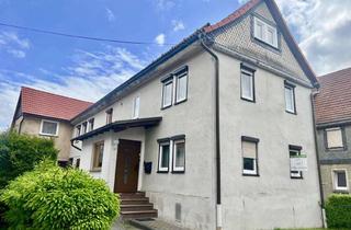 Haus kaufen in Ernst-Thälmann-Straße 82, 98587 Steinbach-Hallenberg, großzügiges Wohnhaus mit Carport, Garage und Garten sucht neue Bewohner