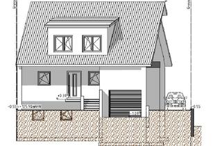 Grundstück zu kaufen in 76229 Grötzingen, Grundstück in zweiter Reihe mit Baugenehmigung für Einfamilienhaus