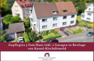 Haus kaufen in 34130 Kirchditmold, Gepflegtes Mehrfam.haus mit Altbau-Charme in Bestlage von Kirchditmold mit hohem Potenzial