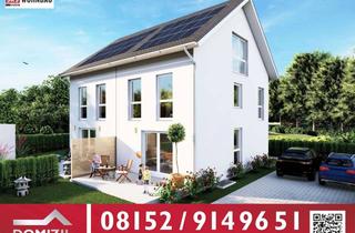 Doppelhaushälfte kaufen in 86937 Scheuring, NEUBAU: Moderne Doppelhaushäfte (DHH 1) in herrlicher Lage -EFFIZIENZHAUS-STUFE 40
