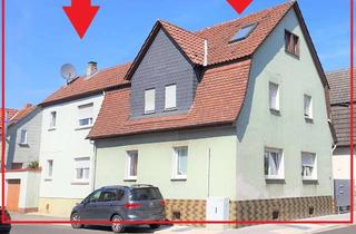 Haus kaufen in 64832 Babenhausen, BABENHAUSEN: Echtes großes 2 FH mit Hof und 2 Garagen - NUR 299.000 €