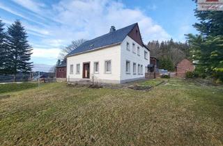 Einfamilienhaus kaufen in 08359 Breitenbrunn, Ihr neues Zuhause mit Panoramablick – Einfamilienhaus mit Scheune in Rittersgrün und viel Potenzial
