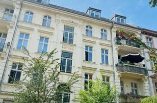 Wohnung kaufen in Carl-Von-Ossietzky-Str. 25, 14471 Brandenburger Vorstadt, Jugendstil-Altbauwohnung in Potsdam-West! Aufzug, Keller, gr. West-Balkon, Wannenbad etc.