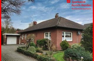 Haus kaufen in 26639 Wiesmoor, Bungalow mit Garage in ländlicher Lage von Wiesmoor-Mullberg