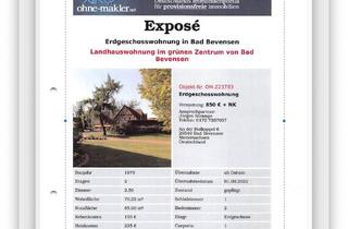 Wohnung mieten in An Der Hofkoppel, 29549 Bad Bevensen, Stadtwohnung im Grünen