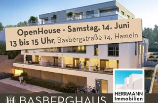 Wohnung kaufen in 31787 Hameln, Altersgerechte 3-Zimmer-Neubau-Eigentumswohnung in urbaner Lage