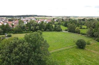 Grundstück zu kaufen in Schäfergasse 6a, 63505 Langenselbold, **Neubaugenehmigung für 2 EFH auf einem Feldrandlage-Grundstück**