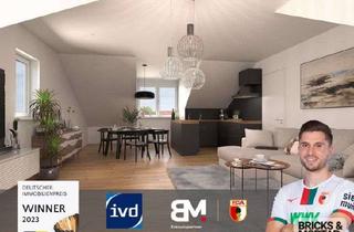 Wohnung kaufen in 86356 Neusäß, Erstbezug! - ca. 83 m² Wohnung mit Balkon in Neusäß / Steppach