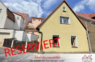 Einfamilienhaus kaufen in 91207 Lauf, "Klein, aber fein": Einfamilienhaus für 2-3 Personen in der Laufer Altstadt (Modernisierungsbedarf)