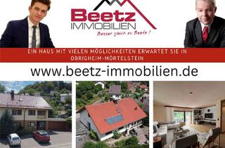 Haus kaufen in 74847 Obrigheim, Ein Haus mit vielen Möglichkeiten erwartet Sie in Obrigheim-Mörtelstein.
