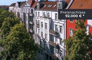 Wohnung kaufen in Tegeler Weg 104, 10589 Charlottenburg (Charlottenburg), Preisnachlass sichern: Vermietete 4-Zimmerwohnung mit Balkon & Wannenbad nahe Schloss Charlottenburg