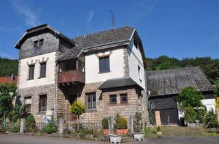Haus kaufen in 53925 Kall, Denkmalgeschütztes Eifelbruchsteinhaus,massive Scheune und gepflasterter Innenhof