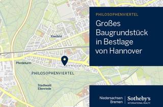 Grundstück zu kaufen in 30625 Kleefeld, Philosophenviertel: Baugrundstück mit Planung direkt an der Eilenriede