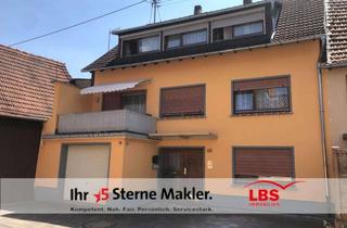 Haus kaufen in 55592 Breitenheim, Reihenmittelhaus mit Balkon, Garage und Garten