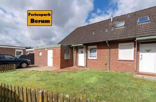 Doppelhaushälfte kaufen in 26524 Berumbur, Gepflegte Doppelhaushälfte mit Garage und überdachter Terrasse im Ferienpark Berum!
