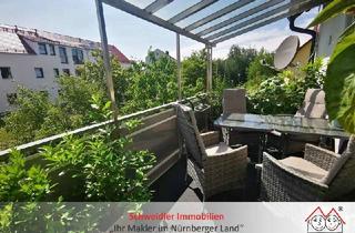 Wohnung kaufen in 91217 Hersbruck, Rarität: 5-Zimmer-Wohnung mit Balkon & Garten auf zwei Ebenen in Hersbruck