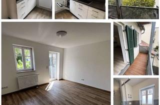 Wohnung kaufen in 91522 Ansbach, Helle, neu renovierte 1-Zimmer-Wohnung mit Balkon, neuer EBK und Stellplatz
